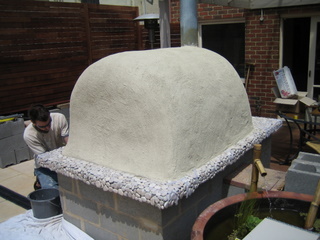 Glue the pebbles down