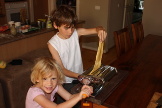 You don't get this much fun buying you pasta at the supermarket