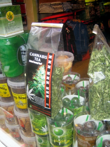 Cannabis tea