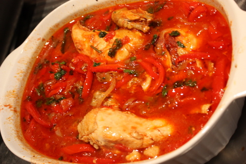 Chicken Pepper casserole 